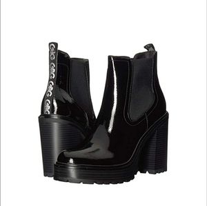 guess starly platform booties